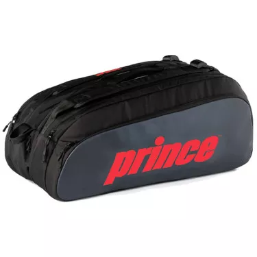 Prince Tour 3 Comp 9R Tennistasche Schwarz / Rot