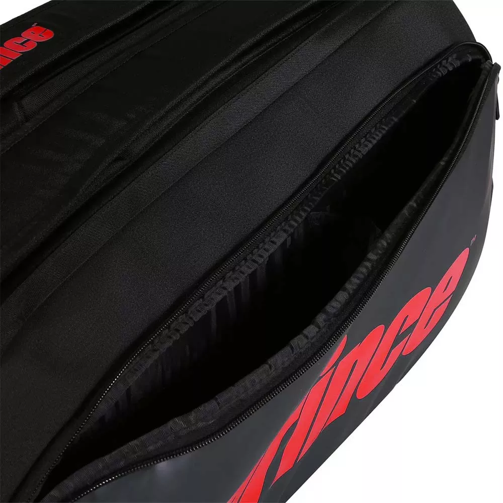 Prince Tour 3 Comp 9R Tennistasche Schwarz / Rot