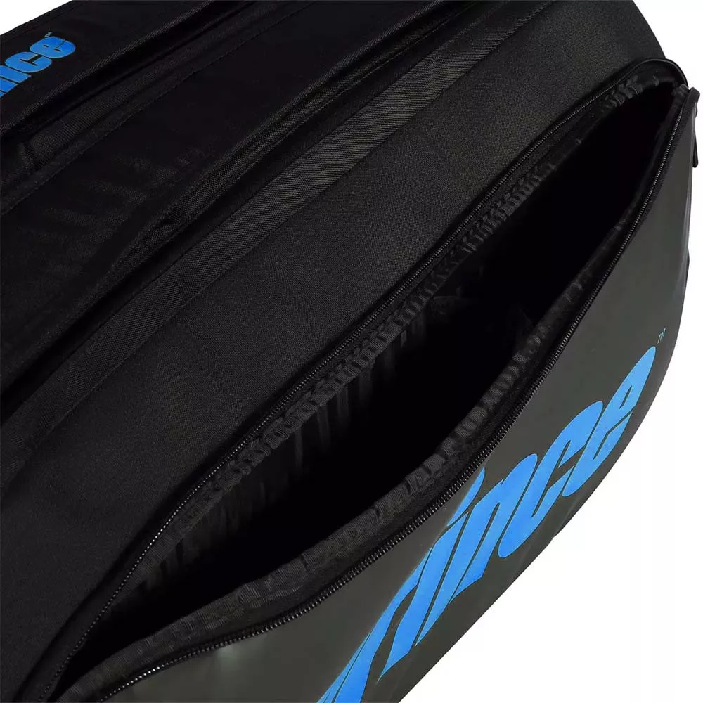 Prince Tour 3 Comp 9R Tennistasche Schwarz / Blau