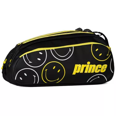Prince x Smiley Tour 3 Comp 9R Tennistasche