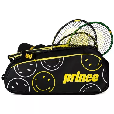 Prince x Smiley Tour 3 Comp 9R Tennistasche