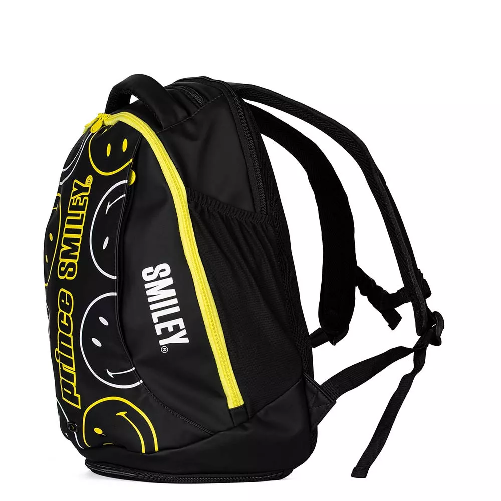Prince x Smiley Tennisrucksack Schwarz