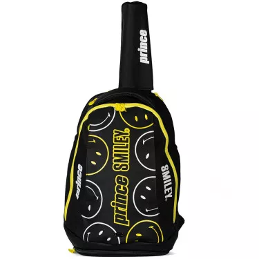 Prince x Smiley Tennisrucksack Schwarz