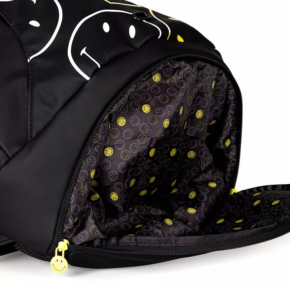 Prince x Smiley Tennisrucksack Schwarz