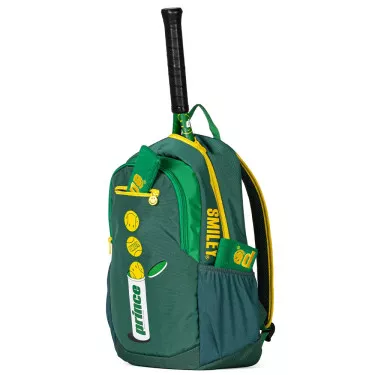 Prince x Smiley Tennisrucksack Gr&uuml;n