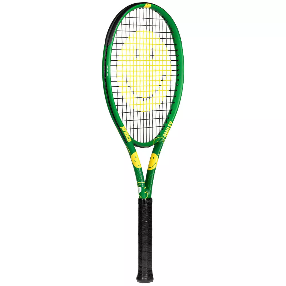 Prince x Smiley Beast Power 100 Green Tennisschl&auml;ger (285 g)