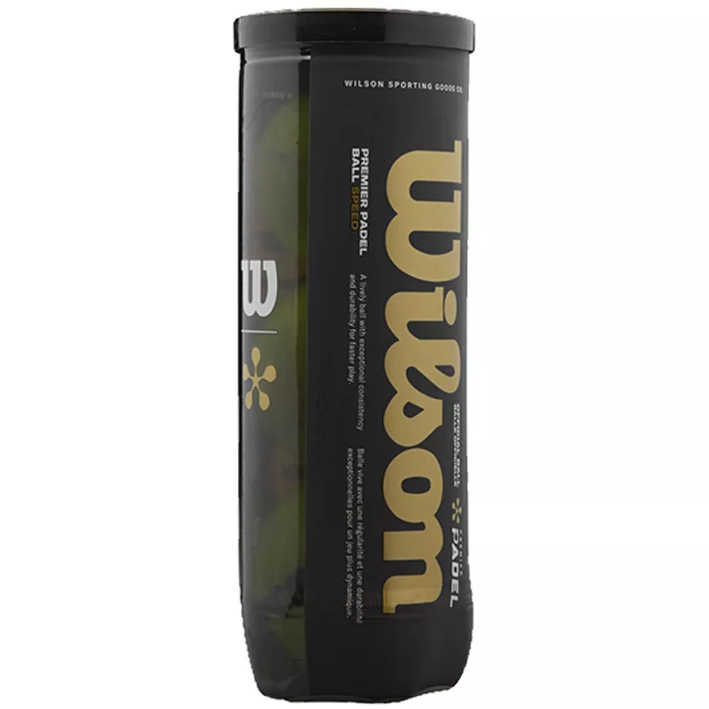 Wilson Premier Padel Speed Padelb&auml;lle 3er-Dose