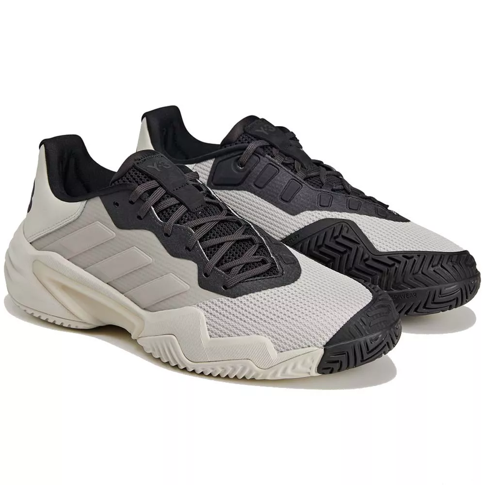 Adidas Barricade 13 Y-3 Tennisschuhe Wei&szlig; / Schwarz
