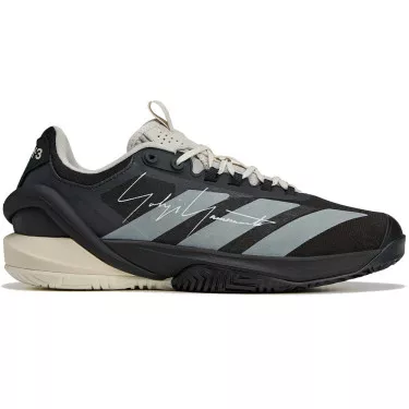 Adidas Adizero Cybersonic 2 Y-3 Tennisschuhe Schwarz / Cremewei&szlig;