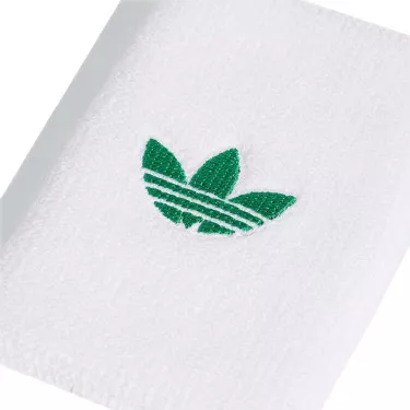 Adidas Originals Large Schwei&szlig;band Wei&szlig; / Gr&uuml;n 2er-Pack