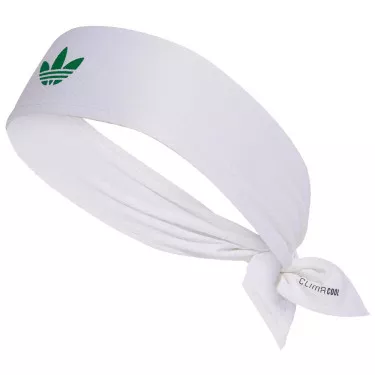 Adidas Originals Tie Climacool Stirnband Wei&szlig; / Gr&uuml;n