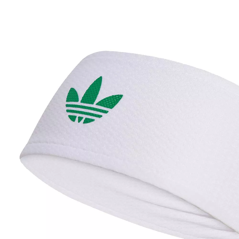 Adidas Originals Tie Climacool Stirnband Wei&szlig; / Gr&uuml;n