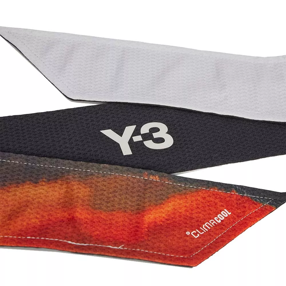 Adidas Tie Climacool Y-3 Stirnband Cremewei&szlig; / Schwarz