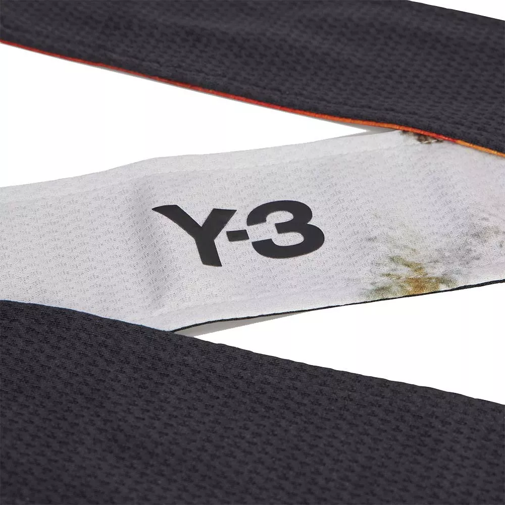 Adidas Tie Climacool Y-3 Stirnband Cremewei&szlig; / Schwarz