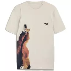 Adidas Pro FreeLift Y-3 T-Shirt Cremewei&szlig;