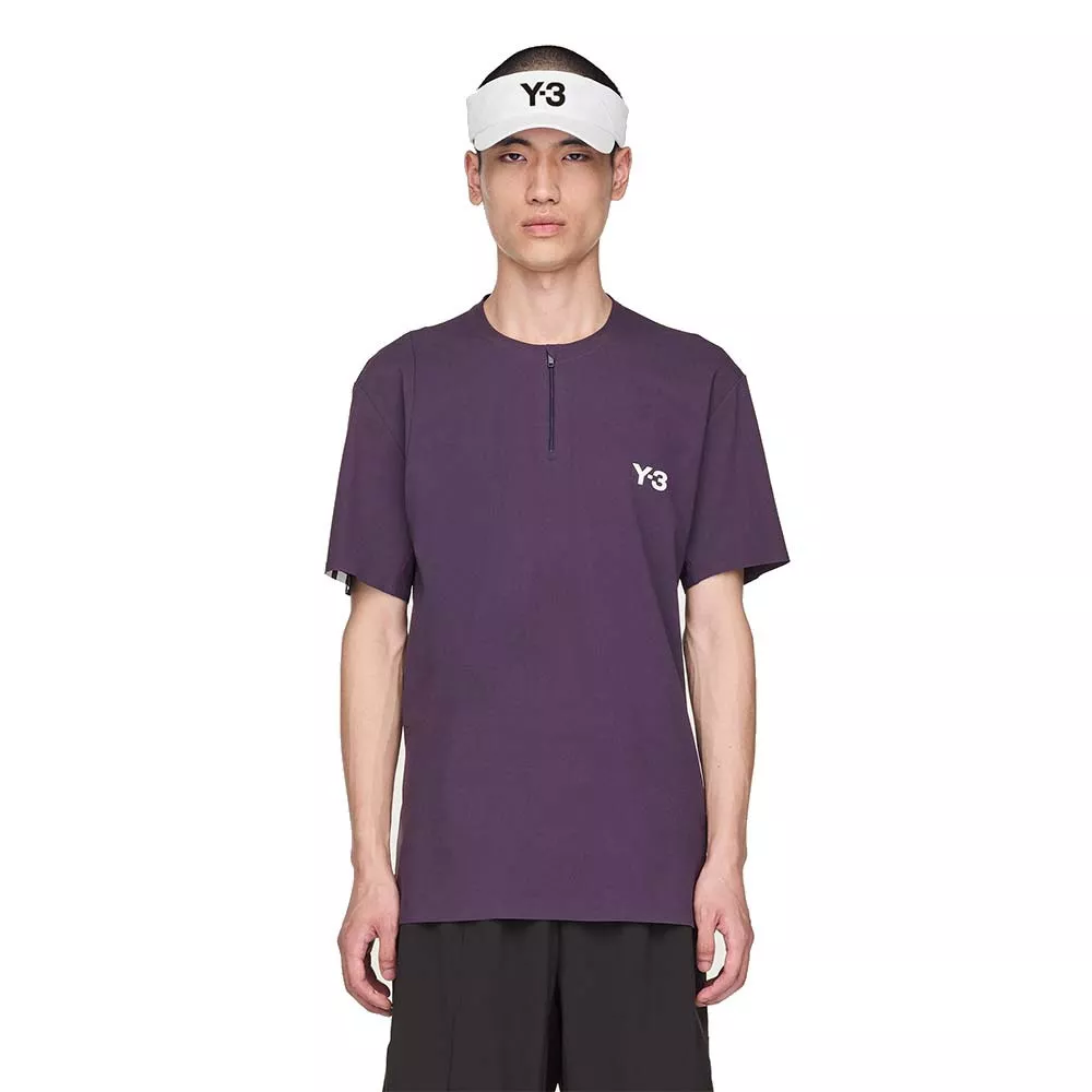 Adidas Pro Zip Y-3 T-Shirt Violett