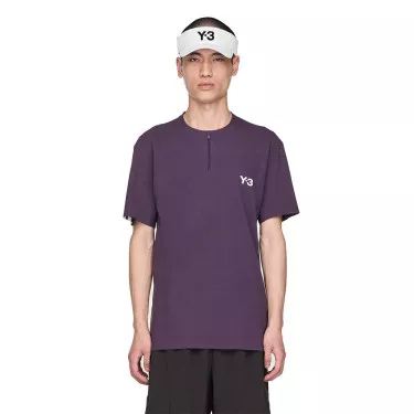 Adidas Pro Zip Y-3 T-Shirt Violett