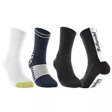 Bullpadel BP255i Socken Schwarz / Marineblau / Wei&szlig; 3er-Pack