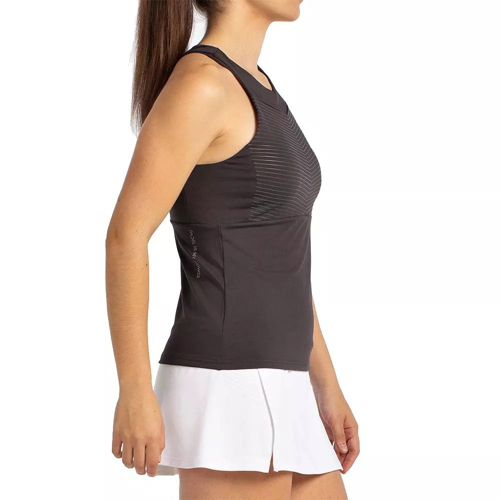 Bullpadel Erare Tank Top Schwarz