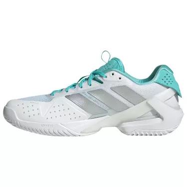 Adidas Adizero Ubersonic 5 Tennisschuhe Damen Wei&szlig; / Blau