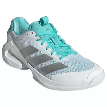 Adidas Adizero Ubersonic 5 Tennisschuhe Damen Wei&szlig; / Blau
