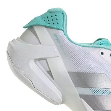 Adidas Adizero Ubersonic 5 Tennisschuhe Damen Wei&szlig; / Blau