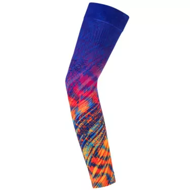Floky NO-STRAIN Rio Kompressions&auml;rmel Blau / Orange