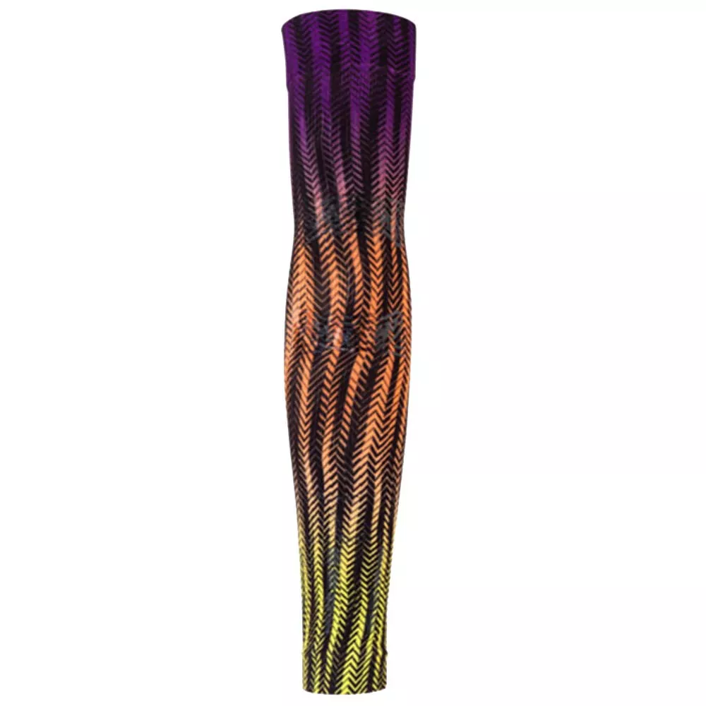 Floky NO-STRAIN Delhi Kompressions&auml;rmel Violett / Gelb