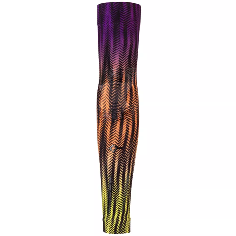 Floky NO-STRAIN Delhi Kompressions&auml;rmel Violett / Gelb