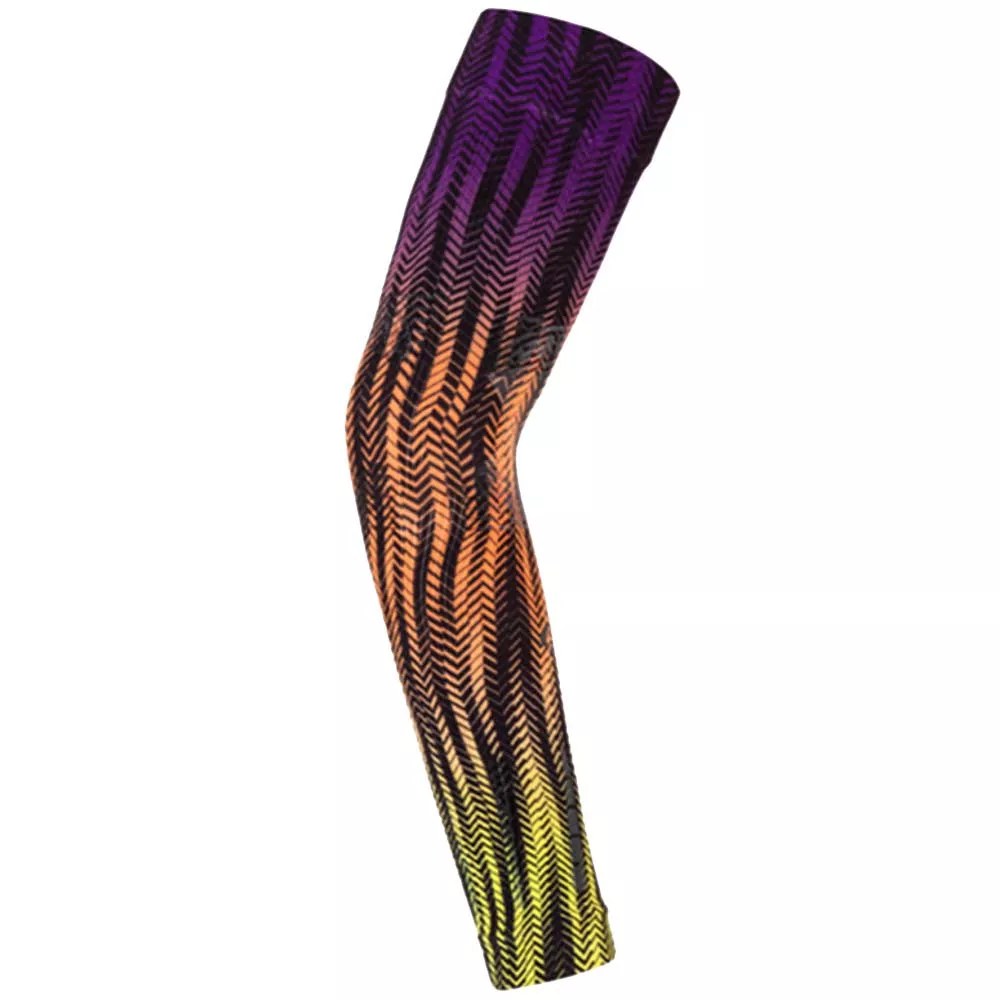 Floky NO-STRAIN Delhi Kompressions&auml;rmel Violett / Gelb