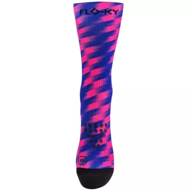 Floky S-MASH 3D FANTASY Tokyo Kompressionssocken Blau / Rosa