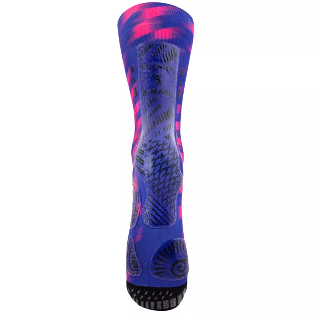 Floky S-MASH 3D FANTASY Tokyo Kompressionssocken Blau / Rosa