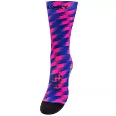 Floky S-MASH 3D FANTASY Tokyo Kompressionssocken Blau / Rosa