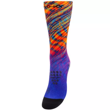 Floky S-MASH 3D FANTASY Rio Kompressionssocken Blau / Orange
