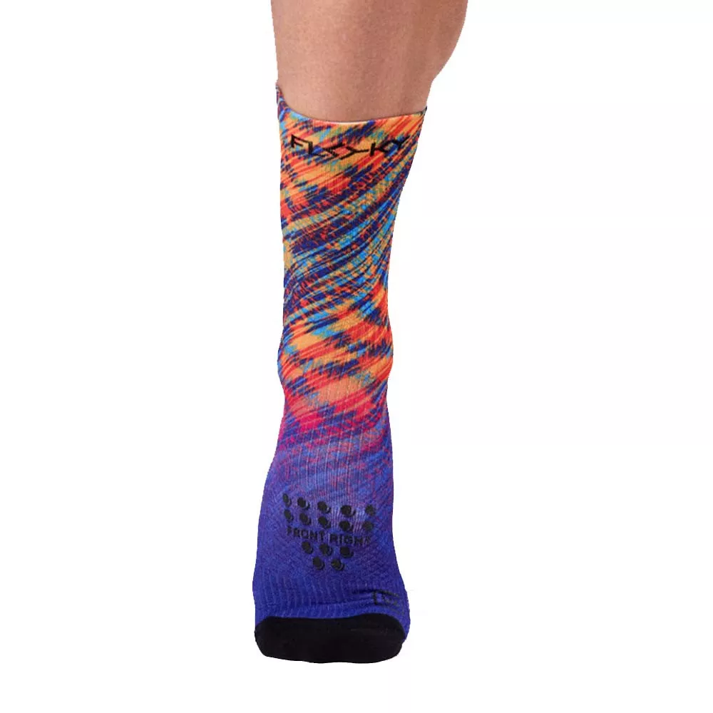 Floky S-MASH 3D FANTASY Rio Kompressionssocken Blau / Orange