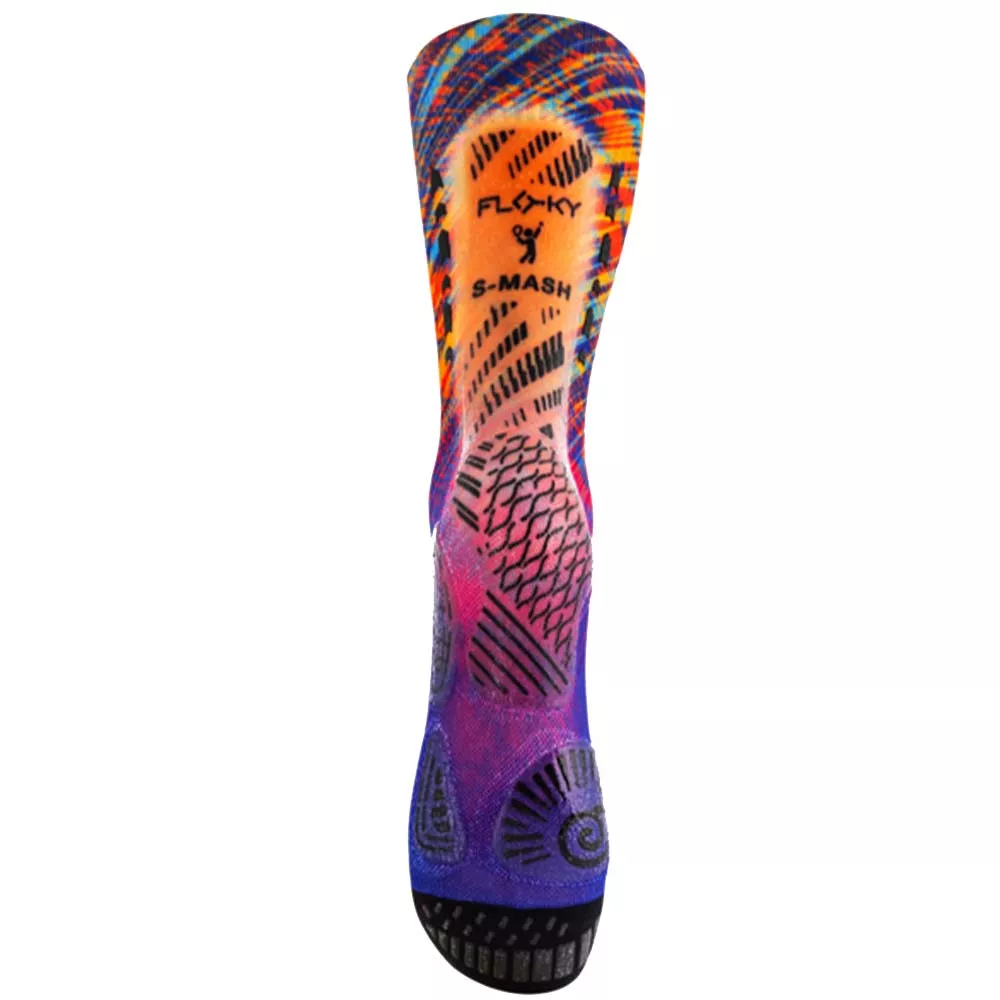 Floky S-MASH 3D FANTASY Rio Kompressionssocken Blau / Orange