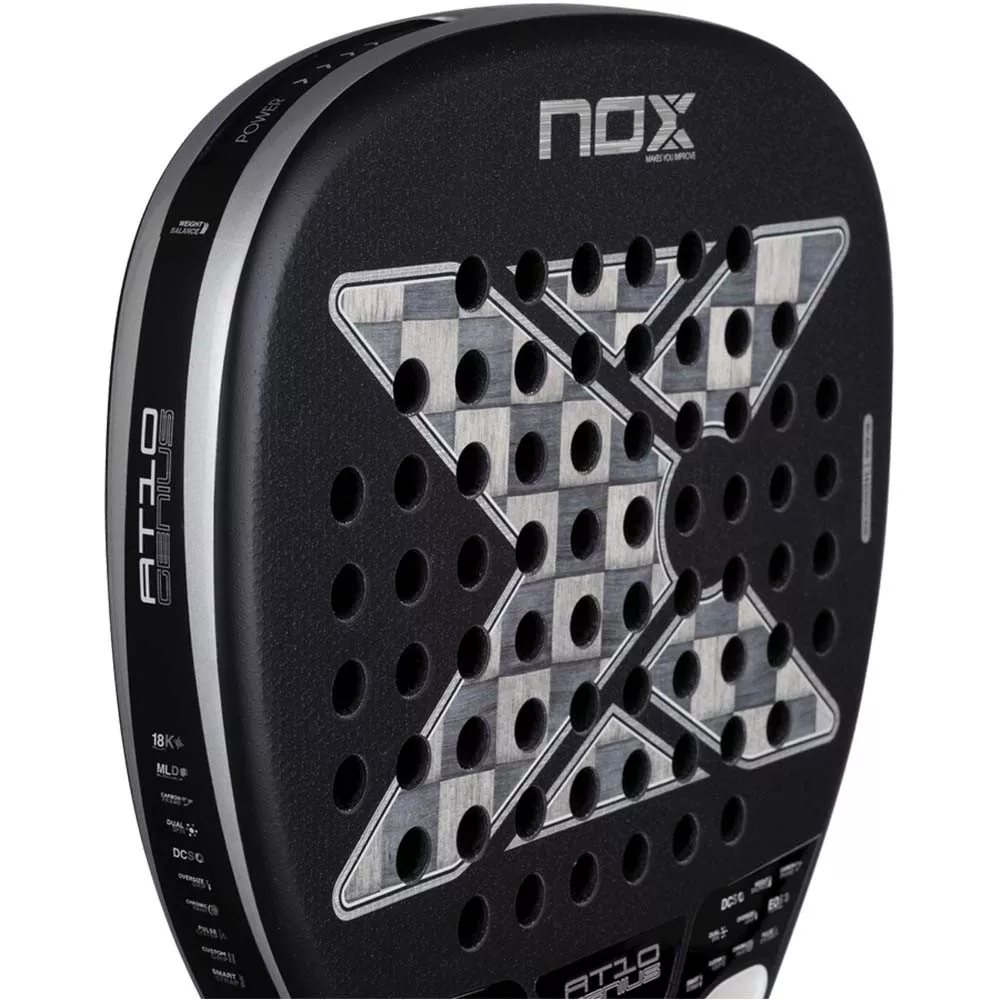 Nox AT10 Genius Attack 18K Alum 2026 Padelschl&auml;ger