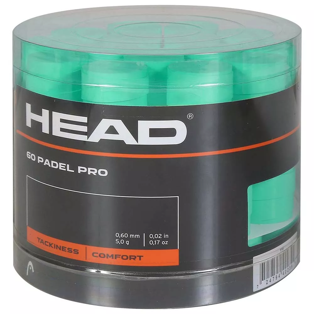Head Padel Pro Overgrip Gr&uuml;n 60er-Box