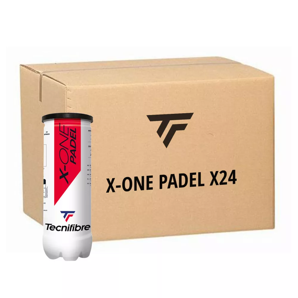 Tecnifibre X-One Padelb&auml;lle Karton (24 Dosen &agrave; 3 B&auml;lle)