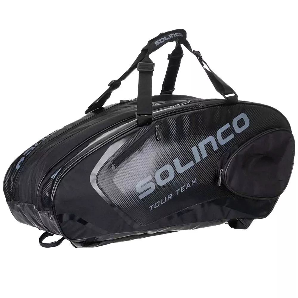 Solinco Tour Team BlackOut 15R Tennistasche Schwarz