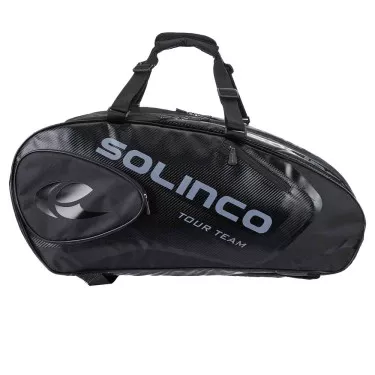 Solinco Tour Team BlackOut 15R Tennistasche Schwarz