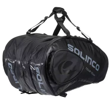 Solinco Tour Team BlackOut 15R Tennistasche Schwarz