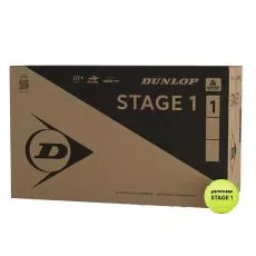 Dunlop Stage 1 Tennisb&auml;lle Gr&uuml;n Karton (18 Dosen &agrave; 4 B&auml;lle)