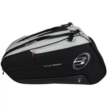 Bullpadel Hack 2026 Schl&auml;gertasche (Thermobag) Grau / Schwarz