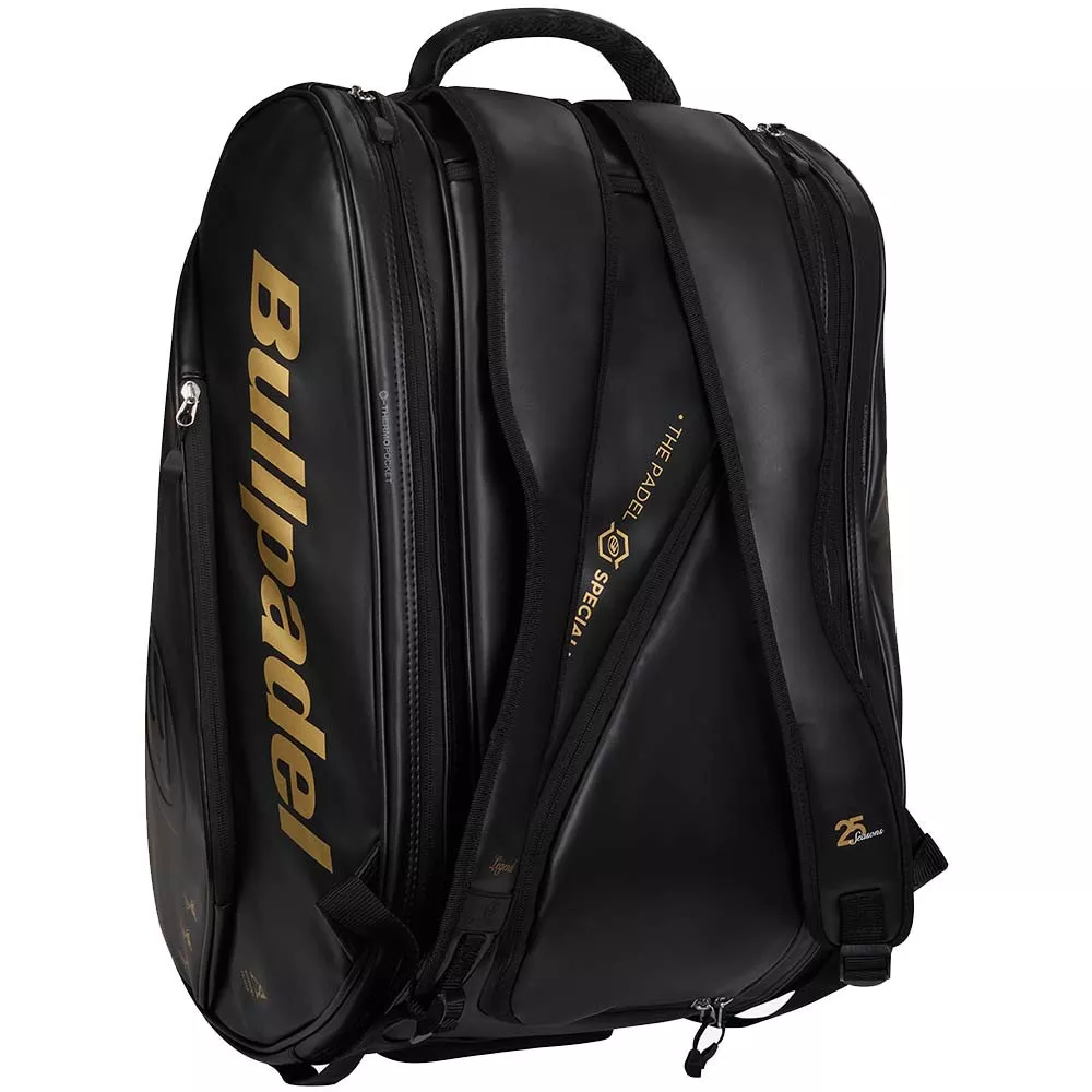 Bullpadel Flow 2026 Schl&auml;gertasche (Thermobag) Schwarz