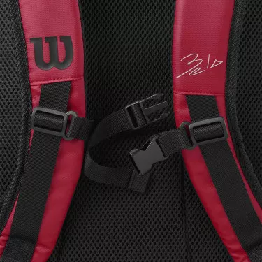 Wilson Bela Super Tour Rucksack Rot