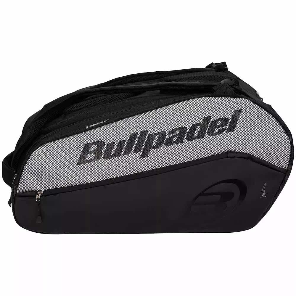 Bullpadel Vertex 04 2025 Schl&auml;gertasche (Thermobag) Schwarz / Grau