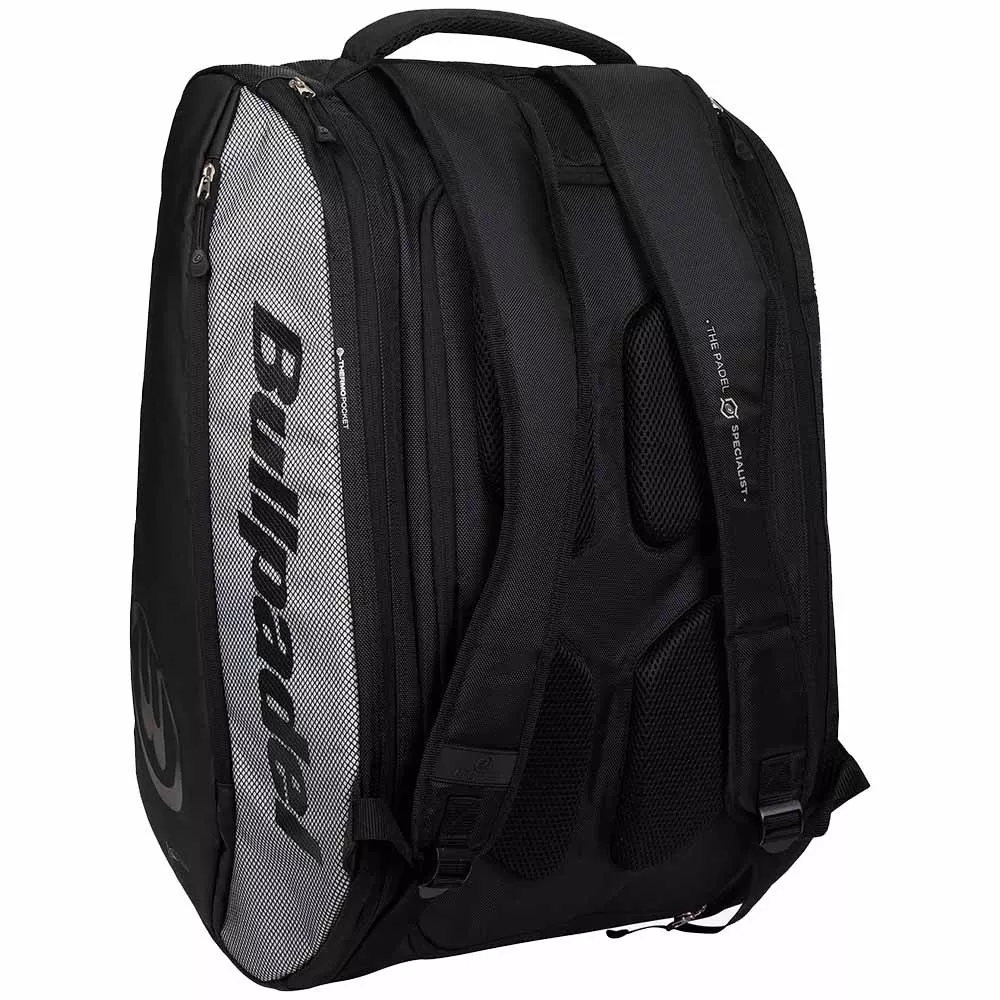 Bullpadel Vertex 04 2025 Schl&auml;gertasche (Thermobag) Schwarz / Grau