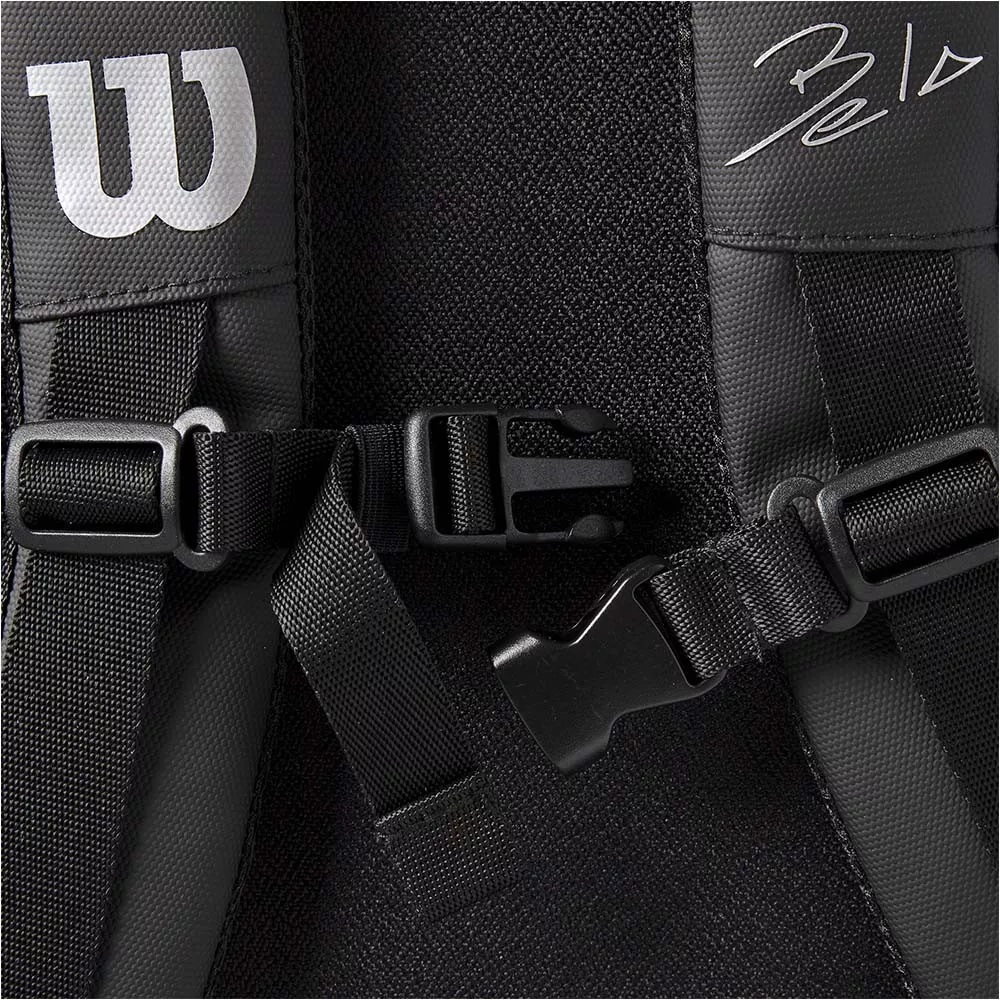 Wilson BELA Super Tour Padeltasche Wei&szlig;