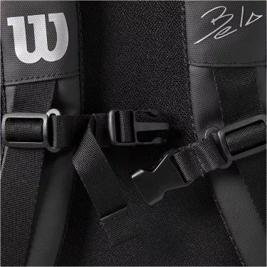 Wilson BELA Super Tour Padeltasche Wei&szlig;